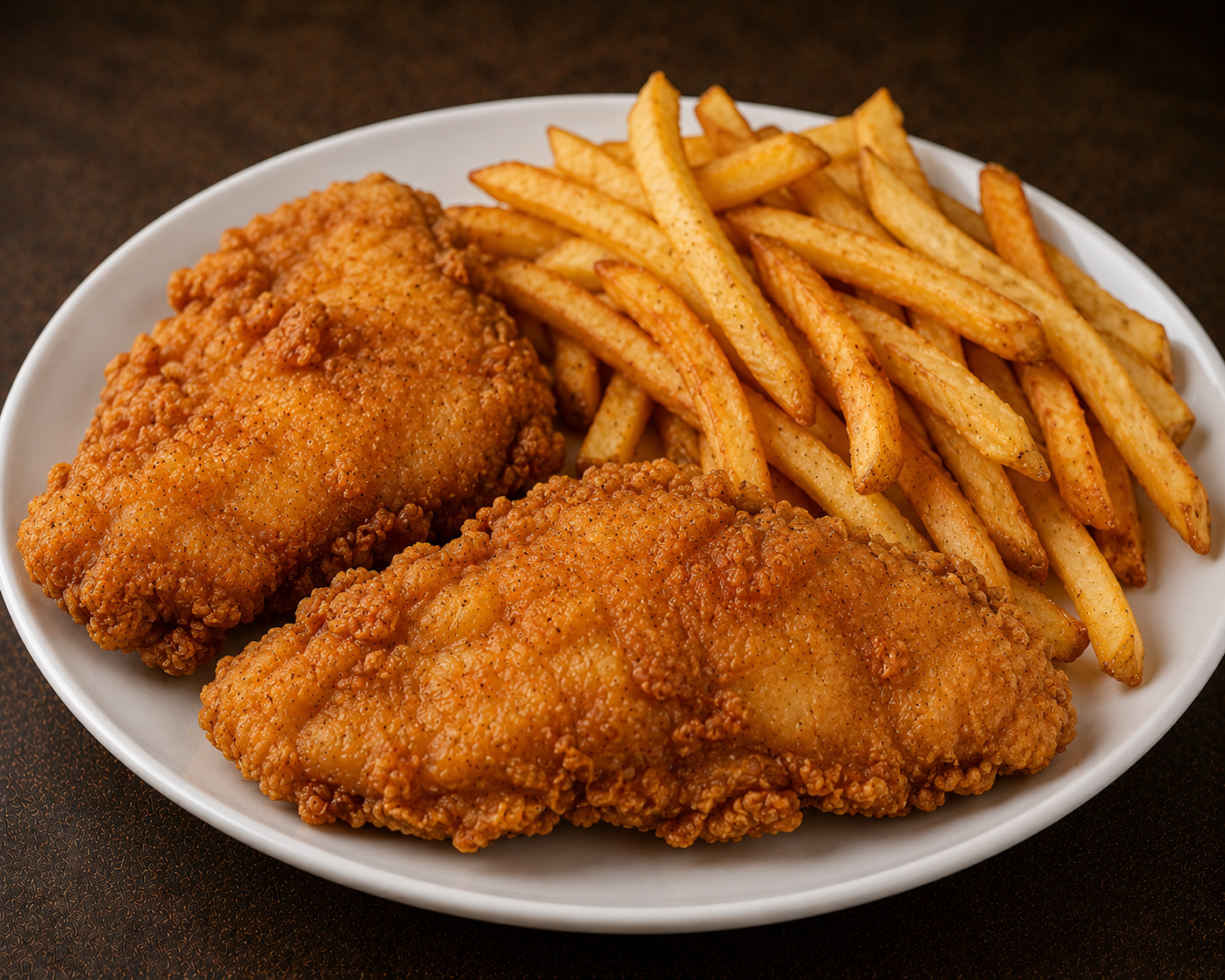 Withing with fries Withing with fries